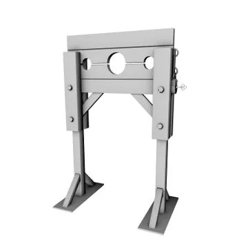 Guillotine Illustrazione stock
