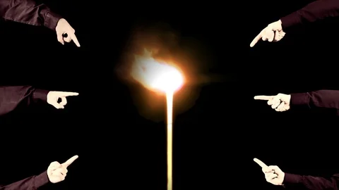 Guilt trap matchstick tiny Stock Footage 91688966