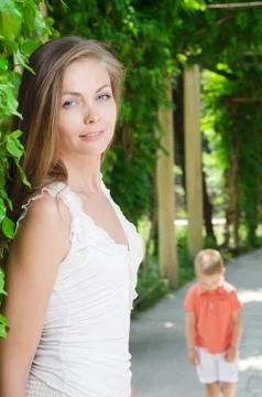 Guilty child Stock Photos