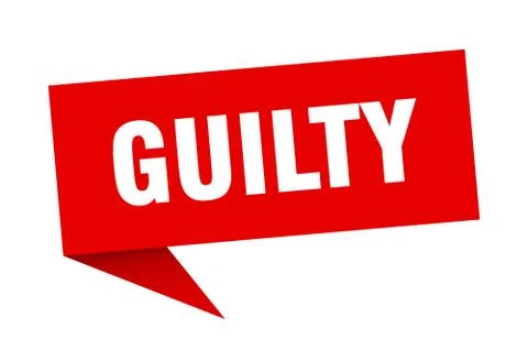 Guilty Illustrazione stock