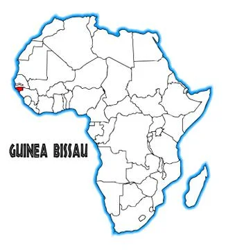 Guinea bissau Stock Illustration