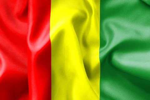 Guinea flag イラスト素材