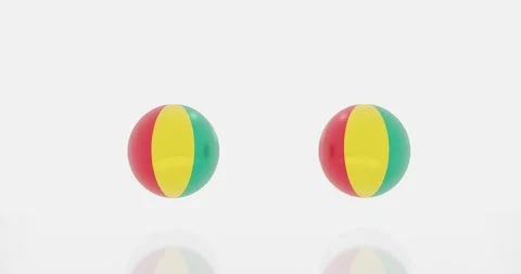Guinea flag symbol Stock Footage 195183841