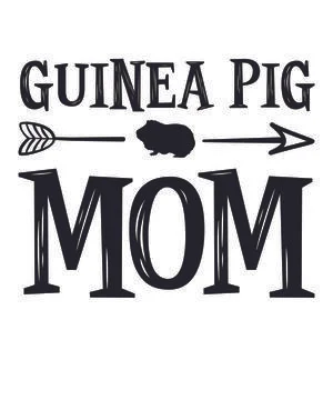 Guinea Pig Mom Stock Illustration