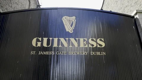 Guinness Factory Gate Stock Footage 133359484