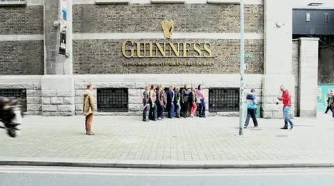 Guinness Storehouse, Dublin Stock Footage 11241998