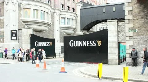 Guinness Storehouse, Dublin Stock Footage 11242080