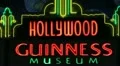 Guinness World of Records Hollywood Neon Sign HD Footage