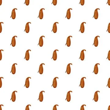 Guiro musical instrument flat design seamless pattern 스톡 일러스트