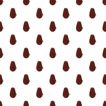 Guiro musical instrument repeating pattern seamless background 스톡 일러스트