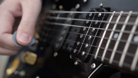 Guitar  02 4K Stock Footage 111246929
