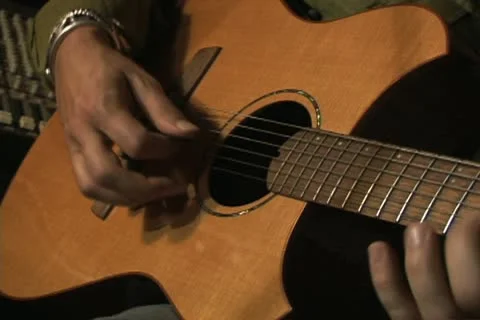 Guitar 04 Stock Footage 10723726
