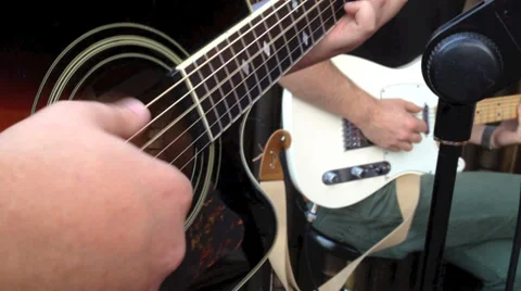Guitar 1 Stock Footage 33863580