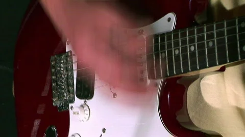 Guitar 3 01 Stock Footage 459978