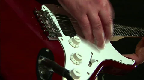 Guitar 3 04 Stock Footage 459986