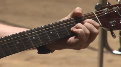 Guitar 6 Stock Footage 4280610