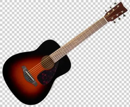 Guitar. Acoustic guitar with metal strings. Stock Photos