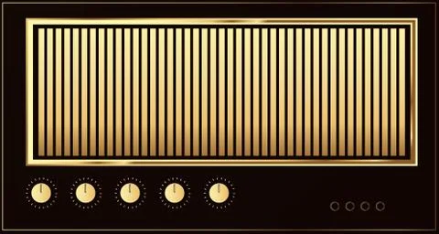 Guitar amp Stock Illustration