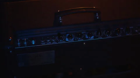 Guitar Amp | Pan Stock Footage 43095628