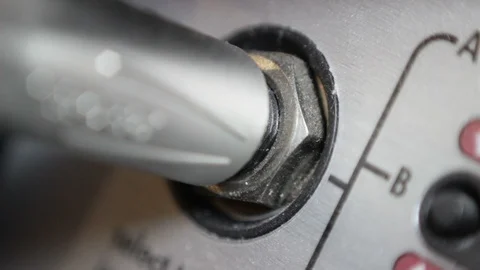 Guitar Amp Plugin Plug In, Plugging in guitar Video stock 129849788