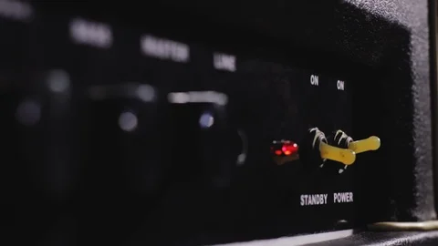 Guitar Amplifier Stock Footage 85526279
