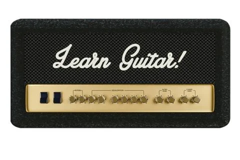 Guitar amplifier Stock Illustration