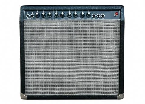 Guitar amplifier Stock Photos