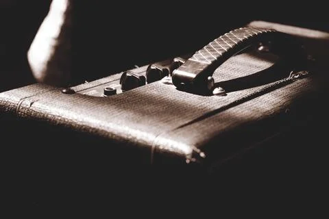 Guitar amplifier Stock Photos