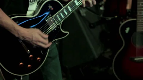 Guitar and drums Stock Footage 47842212