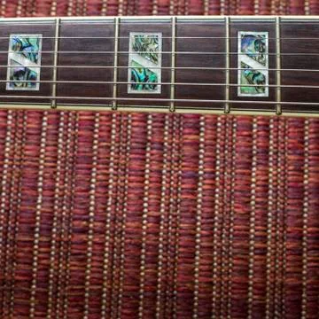 Guitar background Stock Photos