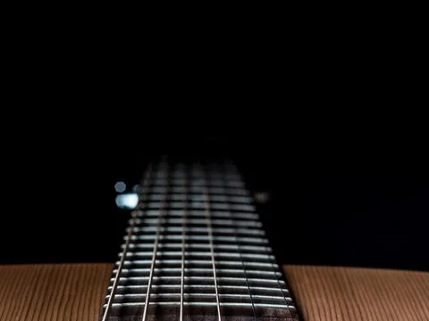 Guitar background Stock Photos