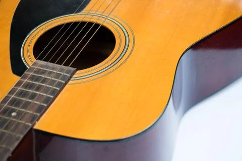 Guitar background Stock Photos