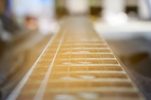 Guitar background Stock Photos