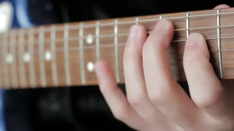 Guitar Bends 1 Stock Footage 10774129