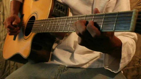 Guitar Blues Stock Footage 646611