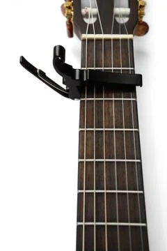Guitar capo Stock Photos