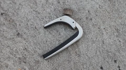 Guitar capo Stock Photos
