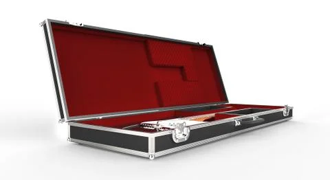 Guitar Case Stock Illustration