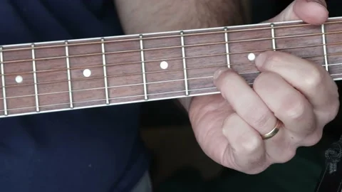 Guitar Chords Stock Footage 145880461