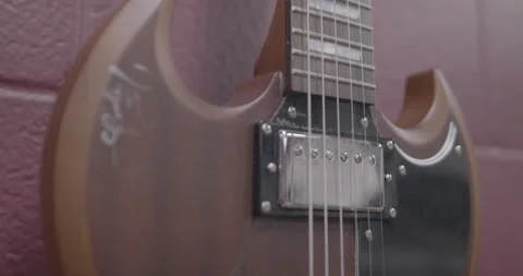 Guitar Close Up 2 Stock Footage 170721121