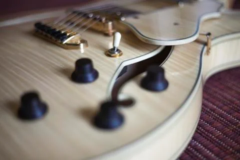 Guitar close up Stock-Fotos