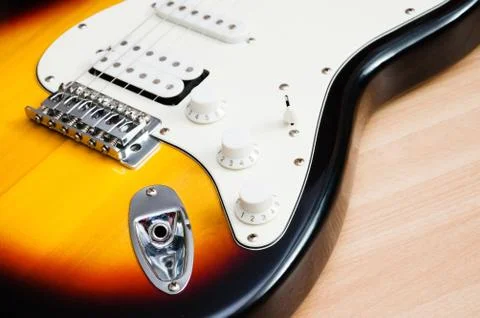 Guitar close up Stock Photos