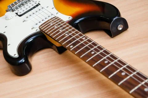 Guitar close up Stock Photos