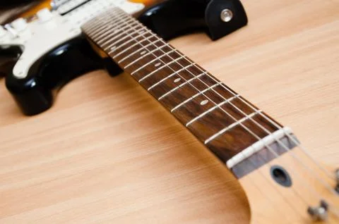 Guitar close up Stock Photos