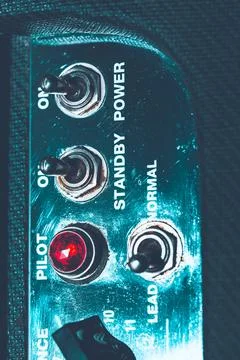 Guitar Combo Toggle Switches Stock Photos