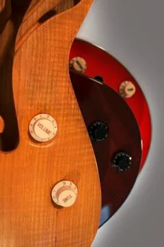 Guitar Control Buttons Stock Photos