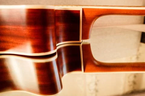 Guitar deck Stock Photos