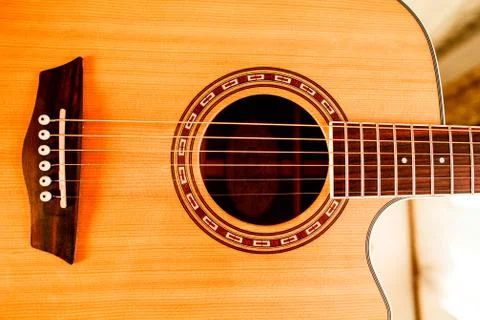 Guitar deck Stock Photos