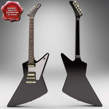 Guitar Epiphone 3D Model