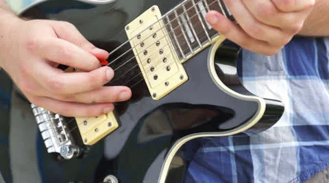 Guitar Stock Footage 26134830